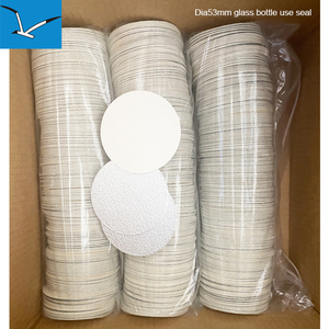 Chất Lượng Cao 53Mm Nhôm Cảm Ứng Nhiệt Lá Con Dấu Lót Có Nắp Đậy Cho Chai Rượu Vang Nhanh Chóng Vận Chuyển Thực Phẩm Lớp Lọ Thủy Tinh Chai - Product Image 2