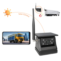 Batterie solaire magnétique Dash Cam Security 7 pouces Monitor Dvr System Wireless RV Solar Camera For Car Truck Rv Trailer vehicle