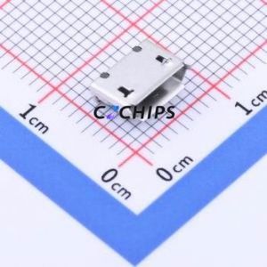 USB-MR-D-015 USB Connector SMD Connector ( Connector Type: Micro-B )( Gender: Female )( Mounting Type: Horizontal Mount ) - Product Image 1