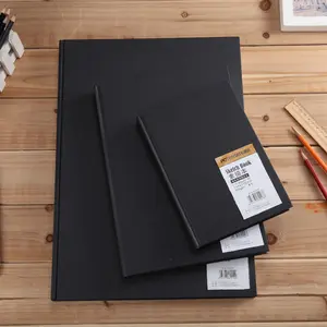 A3 Hardcover Sketchbooks for Drawing and Sketch Art supplies, 100gsm Acid Free