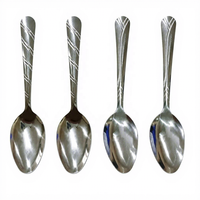 Ensemble de couverts portables réutilisables en acier inoxydable de haute qualité, couteau, fourchette, cuillère, argenterie pour mariage, banquet