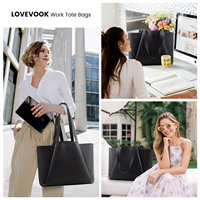 LOVEVOOK Fabricant professionnel de sacs à main en cuir PU de luxe avec logo personnalisé, sacs à bandoulière pour femmes, sacs fourre-tout pour femmes, sacs pour ordinateur portable