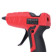Pistolet à colle chaude sans fil 21V à batterie lithium, température unique, pour bricolage, avec bâton de colle 40W 7MM pour réparation domestique