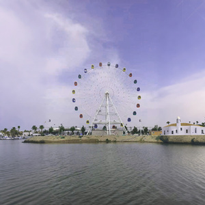 <span class=keywords><strong>Grande</strong></span> <span class=keywords><strong>Roue</strong></span> Géante Luna Attract de 30m pour Parc d'Attractions Extérieur avec Éclairage LED Personnalisé - Product Image 6