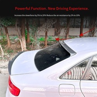 Aileron de carrosserie, aileron fixe et garniture de diffuseur Veidt pour Audi A4, S4, B8 2009-2016, pièces de modification transfrontalières