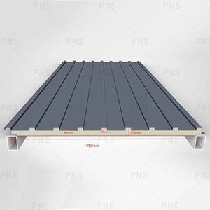 Feuille de <span class=keywords><strong>mousse</strong></span> de <span class=keywords><strong>polyuréthane</strong></span> haute densité toit en sandwich structure de bâtiment d'usine isolation <span class=keywords><strong>thermique</strong></span> extérieure pour entrepôts métal - Product Image 1