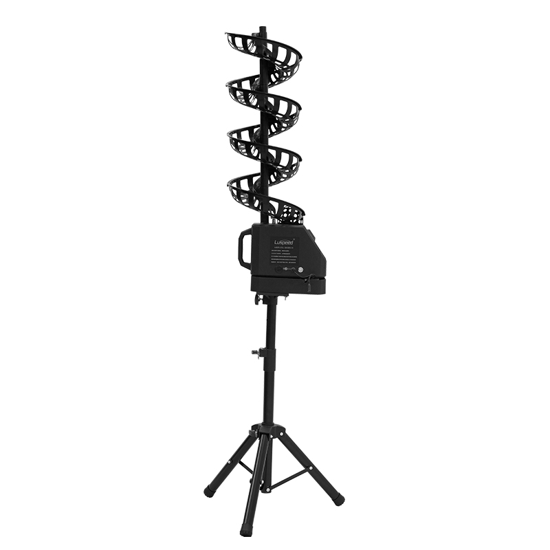 Luspeed 2024 Tennis Training Machine Automatic Tennis Ball Launcher Adjustable Angle Serving Thrower