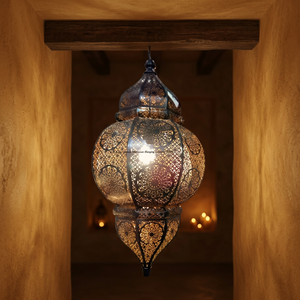 Delicate Metals Moroccan Hanging Lantern Metal <b>Antique</b> Finished Hanging Light Christmas & Home Decorative <b>Lamp</b> DL-013 - Product Image 1