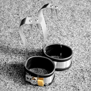 Có thể điều chỉnh buộc đứng mắt cá chân xiềng xích bdsm hạn chế với gai trừng phạt đào tạo Kit cho sự thống trị và trình chơi - Product Image 2