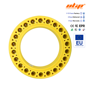 Neumático Sólido Amarillo G30 Max 60/70-6.5, Neumático Sólido de Carretera de 10 Pulgadas 60/70-6.5 para Scooter Eléctrico G30 Max, Neumático Antirreventón - Product Image 1