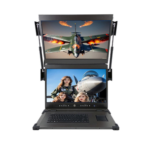 Zjc Industriële Robuuste Draagbare Laptop <span class=keywords><strong>Dual</strong></span> 23.8-Inch Ips Display Intel I5/I7/I9 Verbeterde Prestaties Geïntegreerd Toetsenbord/Muis - Product Image 2
