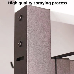 Tùy chỉnh dày quần áo cửa hàng vành đai người đàn ông BOW <span class=keywords><strong>TIE</strong></span> phụ kiện may mặc áo móc hiện đại tầng thường vụ kim loại Rack hiển thị đứng - Product Image 3