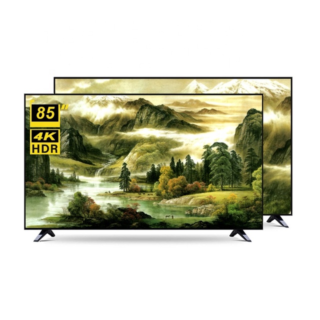 Factory OEM 85 Inch Smart TV 4K UHD LED HDTV with Wi-Fi and Wide Screen Support