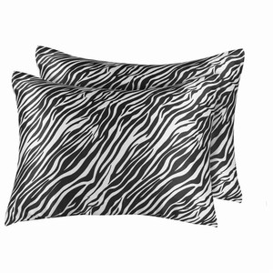 100% Polyester Plain Solid Woven Pillowcase 19mm/22mm/25mm Silk <b>Satin</b> Set with Boxes for Hospital Hotel & Home Use - Product Image 2