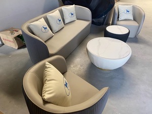 เก้าอี้โซฟาสมัยใหม่ในห้องโถงโรงแรมและห้องรับรอง - Product Image 4