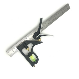 Multi-function combination square 45 degree right angle cornerer ruler