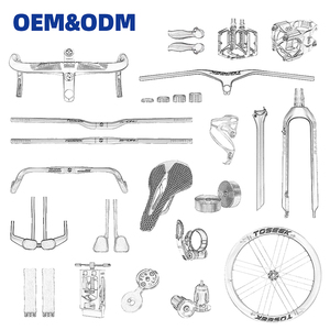 Asiento de Bicicleta TOSEEK Simple y Cómodo, de Carbono, Negro, con Cojín de Plástico/PVC, Ventilado, Suave, con Masaje, Ligero, para Carretera y Montaña - Product Image 6