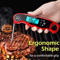 Thermomètre numérique à viande avec sonde, thermomètre alimentaire à lecture instantanée pour barbecue, cuisson en cuisine, cuisson au four, liquides, bonbons
