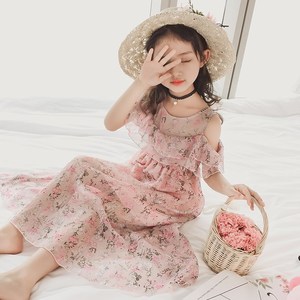 Vestido de Niña Modelo Nuevo de Chifón Beach Princess, Compras en Línea, de Fábrica y Proveedor Chino - Product Image 4