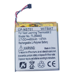 Batería LiPo TL284443 para el <span class=keywords><strong>termostato</strong></span> <span class=keywords><strong>Nest</strong></span> Learning - Product Image 1