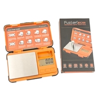 Báscula Digital de Alta Precisión, Mini Báscula Electrónica de Acero Inoxidable Dorado con Pantalla LCD, Báscula Digital de 0.01g para Joyería y Diamantes