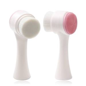 Nouvelle <span class=keywords><strong>brosse</strong></span> de nettoyage pour le <span class=keywords><strong>visage</strong></span> imperméable à l'eau double face - Product Image 4