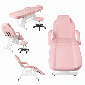 Table de massage et de soin esthétique multifonctionnelle réglable pour spa, chaise de massage assise, chaise de tatouage, lit de traitement médical et esthétique - Product Image 5