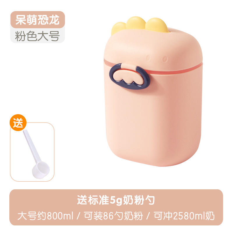 Dinosaurio tonto-Rosa grande