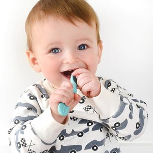 Juego de cucharas de silicona <span class=keywords><strong>para</strong></span> bebés, vajilla de silicona <span class=keywords><strong>para</strong></span> niños, <span class=keywords><strong>cuchara</strong></span> de comida auxiliar, suministros especiales <span class=keywords><strong>para</strong></span> madres e hijos <span class=keywords><strong>para</strong></span> comer - Product Image 6