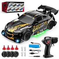 Nuevo Auto a Control Remoto a Escala 1:24, Juguete para Niños, 2.4ghz, Alta Velocidad, Modelo Deportivo, Carreras, Derrapes, Vehículo RC