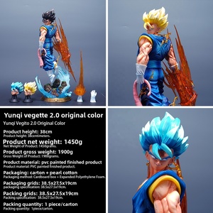 Pour Dragoned Ball 2D bureau ornement Statue 2e génération nuage & Bejita à la mode Anime PVC Figurine pour l'âge de la maternité - Product Image 2