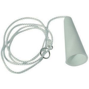 Cuerda blanca para cisternas de descarga alta, 1 cm de largo, 10 cm de ancho, 12 cm de altura - Product Image 1