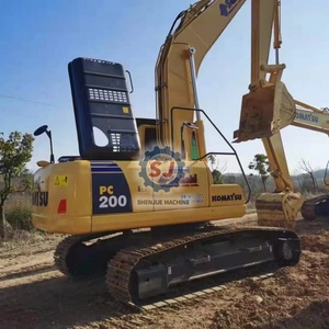 Excavadora Komatsu PC200 de Segunda Mano, Excavadora Hidráulica Usada Komatsu PC200 de 20 Toneladas, PC200-8 PC200-7 con EPA CE - Product Image 6