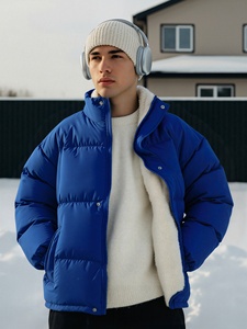 LAYENNE Alternative Puffer <strong>Coat</strong> Thicken Outdoor Fleece Winter <strong>Bubble</strong> Puffer Jacket New High Quality Winter Men's Plus Size Stand - Product Image 6