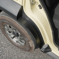 Fusées de garde-boue de haute qualité pour Suzuki Jimny 2019-2026 JC74 accessoires extérieurs garde-boue de pneu de voiture plastique ABS noir