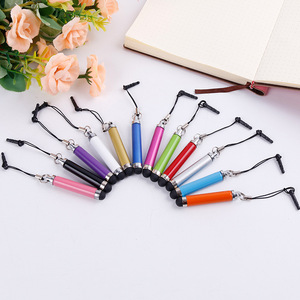 2 độ bền kéo công suất 9.0 kim loại bụi bằng chứng màn hình cảm ứng <span class=keywords><strong>Stylus</strong></span> <span class=keywords><strong>Pen</strong></span> cho iPad iPhone iPod cảm ứng trò chơi thông minh Điện thoại di động máy tính bảng - Product Image 1