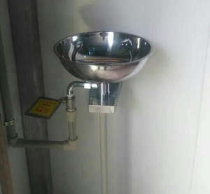 Lavador de ojos montado en la pared de emergencia, acero inoxidable 304, alta calidad, <span class=keywords><strong>precio</strong></span> de fábrica, superventas - Product Image 3