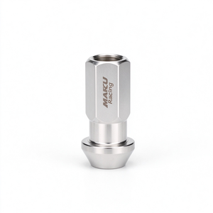 น็อตล้อเหล็กฟอร์จน้ำหนักเบาสำหรับรถแข่ง M12 M14 แบบรูทะลุ สำหรับรถแข่ง - Product Image 1