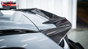 Para <span class=keywords><strong>BMW</strong></span> X3M X4M fibra de carbono un estilo cuerpo Kit fibra de carbono labio delantero difusor alerón viento cuchillo falda lateral alerón de techo - Product Image 4