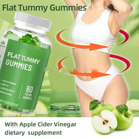 Brûleur de graisse Détox 28 jours Ventre plat Vinaigre de cidre de pomme Algues marines Gommes Minceur Compléments Alimentaires Gommes Ventre Plat Originales