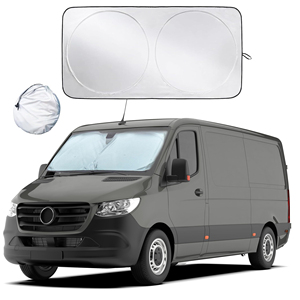 Usine Logo personnalisé Parasol voiture couverture de fenêtre avant pare-brise rétractable pliable pare-soleil Pare-soleil Protection pour voiture - Product Image 1