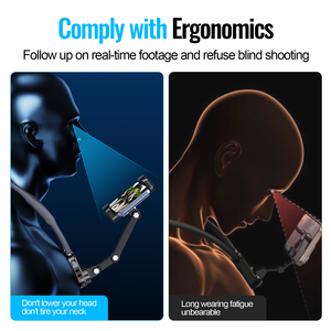New Arrivals Phone Holders Long Arm Flexible Neck Mobile Mount Stand Lazy <strong>Bracket</strong> Neck Cell Phone Clamp Ergonomic Design Selfie - Product Image 6