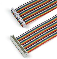 Cable de cinta GPIO macho a hembra, 40 Pines, 8 pulgadas, cables de puente de placa de pruebas para conexión Raspberry Pi 3 2 Modelo B + W/3,5/5 pulgadas