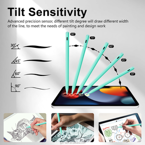 Pour Apple <span class=keywords><strong>iPad</strong></span> <span class=keywords><strong>9e</strong></span> <span class=keywords><strong>génération</strong></span> écran tactile de rejet de paume avec affichage de puissance en temps réel <span class=keywords><strong>prix</strong></span> de gros stylets de tablette - Product Image 4