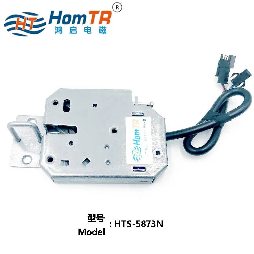 HomTR ล็อคประตูอิเล็กทรอนิกส์ DC12v ตู้เซฟชิ้นส่วนอิเล็กทรอนิกส์กลตู้เก็บของ