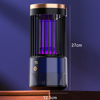 Elektrische schok muggenlamp USB oplaadbare UV LED muggenmoordenaar lamp elektrische hotel kantoor binnen huishoudelijke muggenval