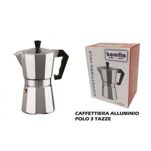 Cafetera Espresso para Estufa POLO de 3 Tazas - Product Image 1