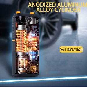 Compresor programable Bomba de aire Bomba de batería de litio Mini compresor De Aire Portatil para coche - Product Image 3