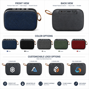 WSY7603 Haut-parleur avec logo personnalisé Bluetooth e <span class=keywords><strong>promotion</strong></span> Mini <span class=keywords><strong>caisson</strong></span> <span class=keywords><strong>de</strong></span> basses portable sans fil audio extérieur en tissu - Product Image 3