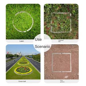 Modern 304 Stainless Steel Lawn <b>Manhole</b> <b>Cover</b> <b>Round</b>/Circular Square Sewer Greening Planting Invisible Sunken Straw Basin - Product Image 4